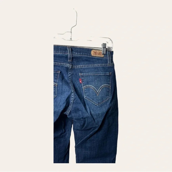 Women’s LEVI’S 529 CURVY BOOTCUT DENIM JEANS‎ SIZE 4M MEDIUM/DARK WASH IN COLOR - Picture 7 of 10